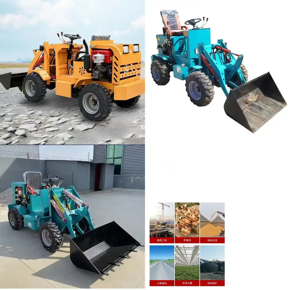 High Efficiency Mini Tractors  - Wheel Loader reseña y precio