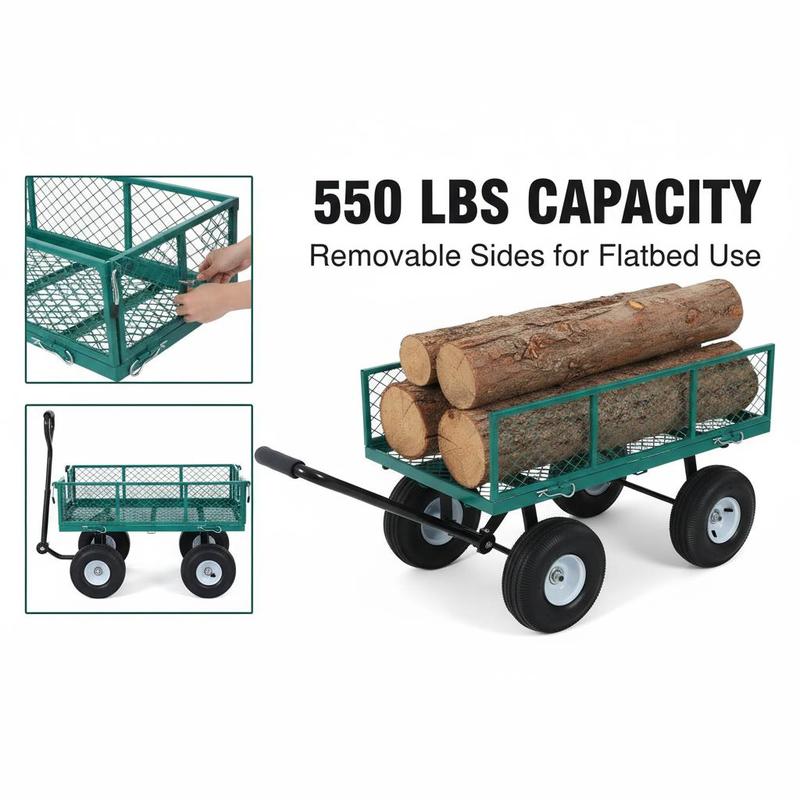 Iron Utility Wagon 34 x 18 Inc - Heavy Equipment Tires reseña y precio