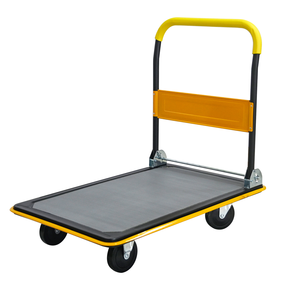 Foldable Flatbed Cart Lightwei - Heavy Equipment Tires reseña y precio