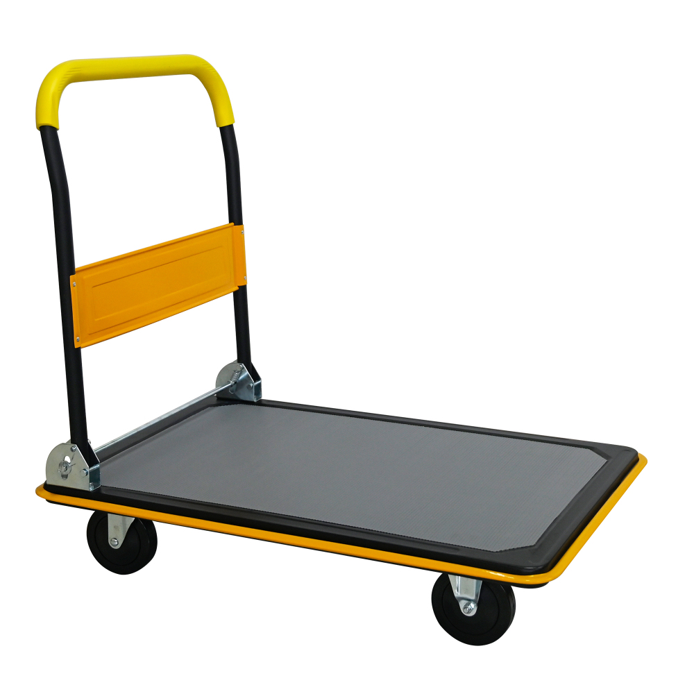 Foldable Flatbed Cart Lightwei - Heavy Equipment Tires reseña y precio
