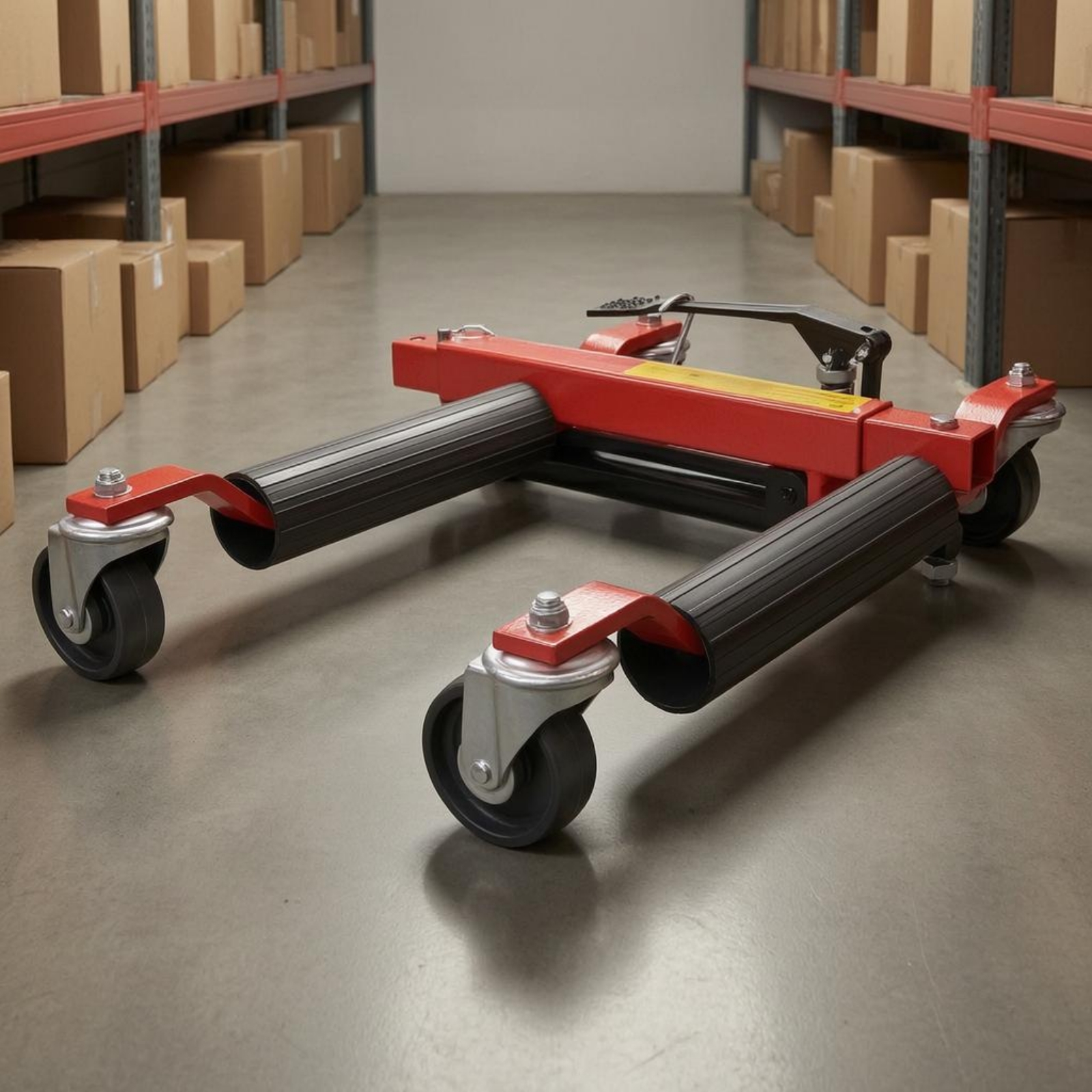 Hydraulic Vehicle Mover Caster - Heavy Equipment Garage reseña y precio