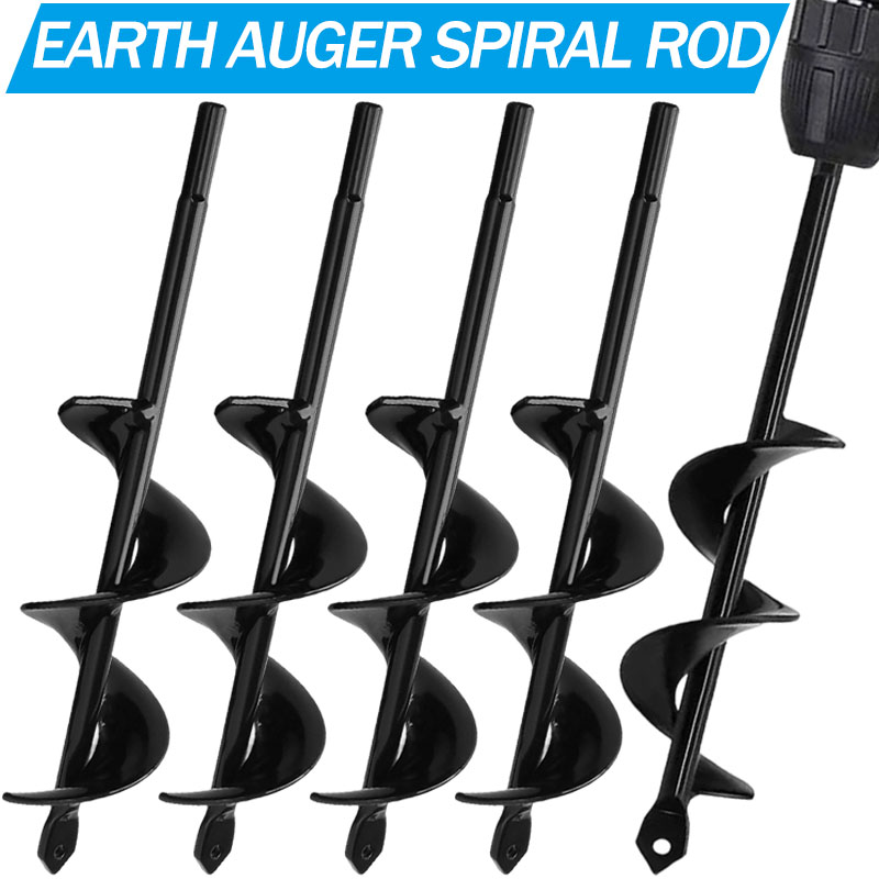 Garden Auger Spiral Drill Bit  - Post Hole Digger reseña y precio