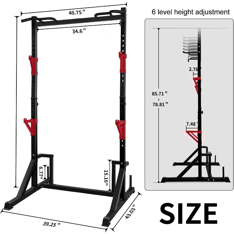 CANPA Multifunction Power Rack - Heavy Equipment In reseña y precio