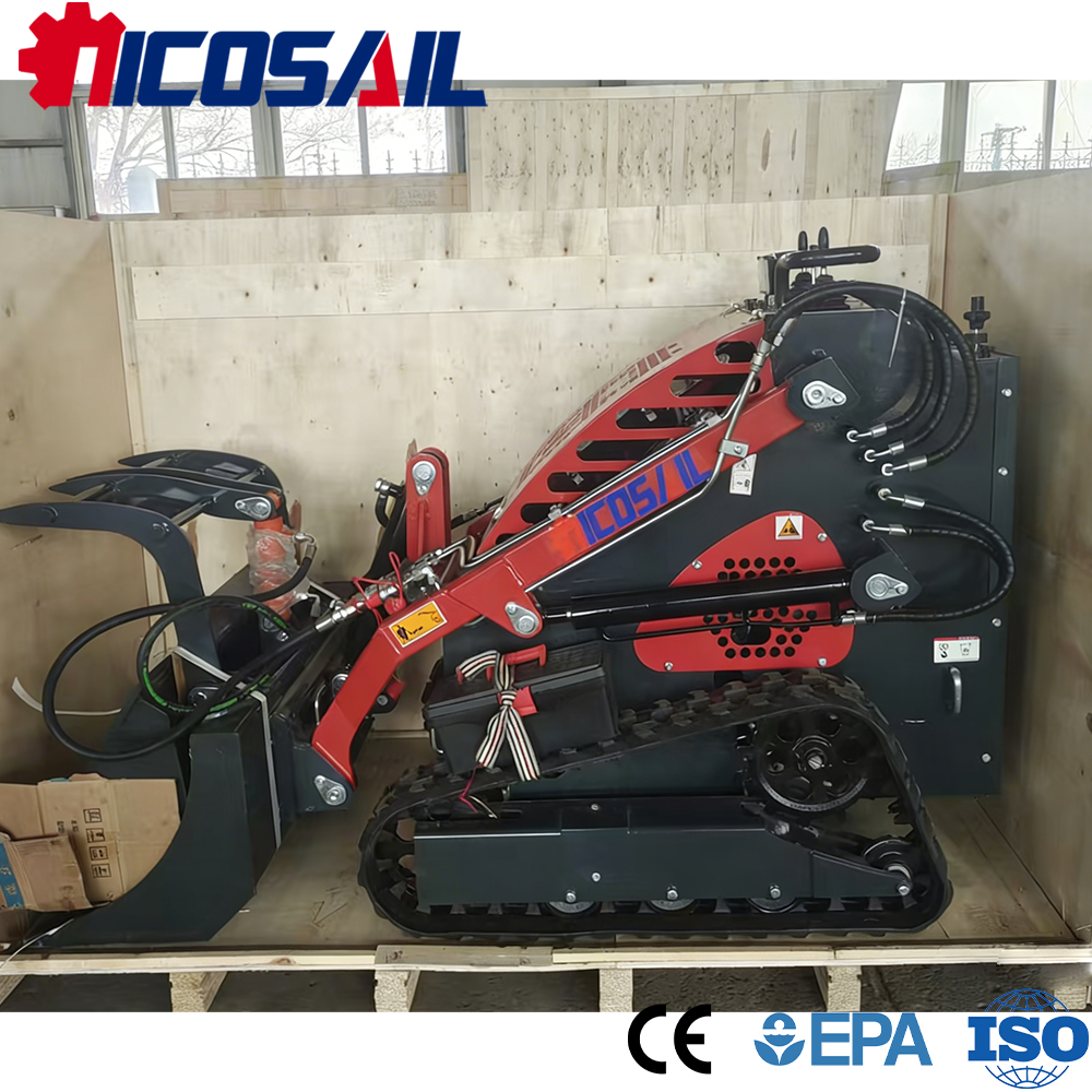 Custom Mini Skid Steer Loader  - Wheel Loader reseña y precio