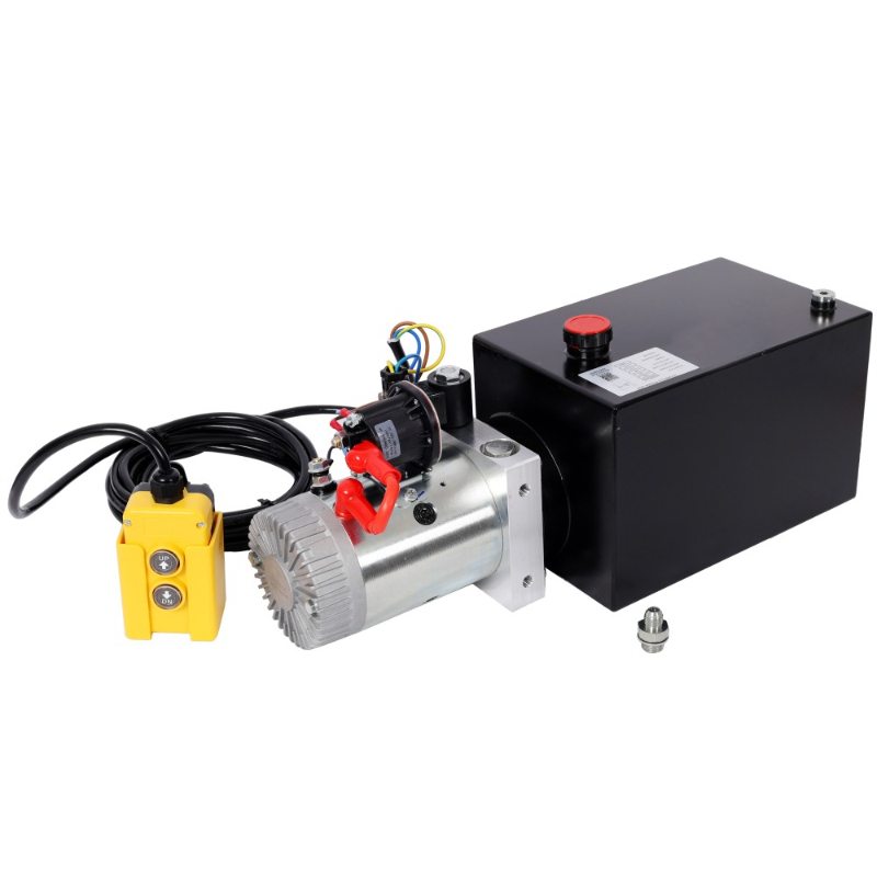 Heavy Duty 12V DC Hydraulic Po - Heavy Equipment Lift reseña y precio