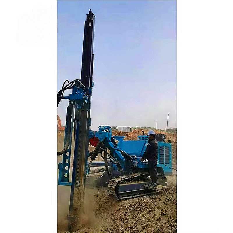 DTH Drill Rig Crawler Type Hea - Heavy Equipment Mining reseña y precio