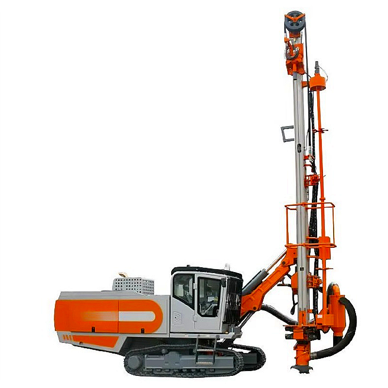 DTH Drill Rig Crawler Type Hea - Heavy Equipment Mining reseña y precio