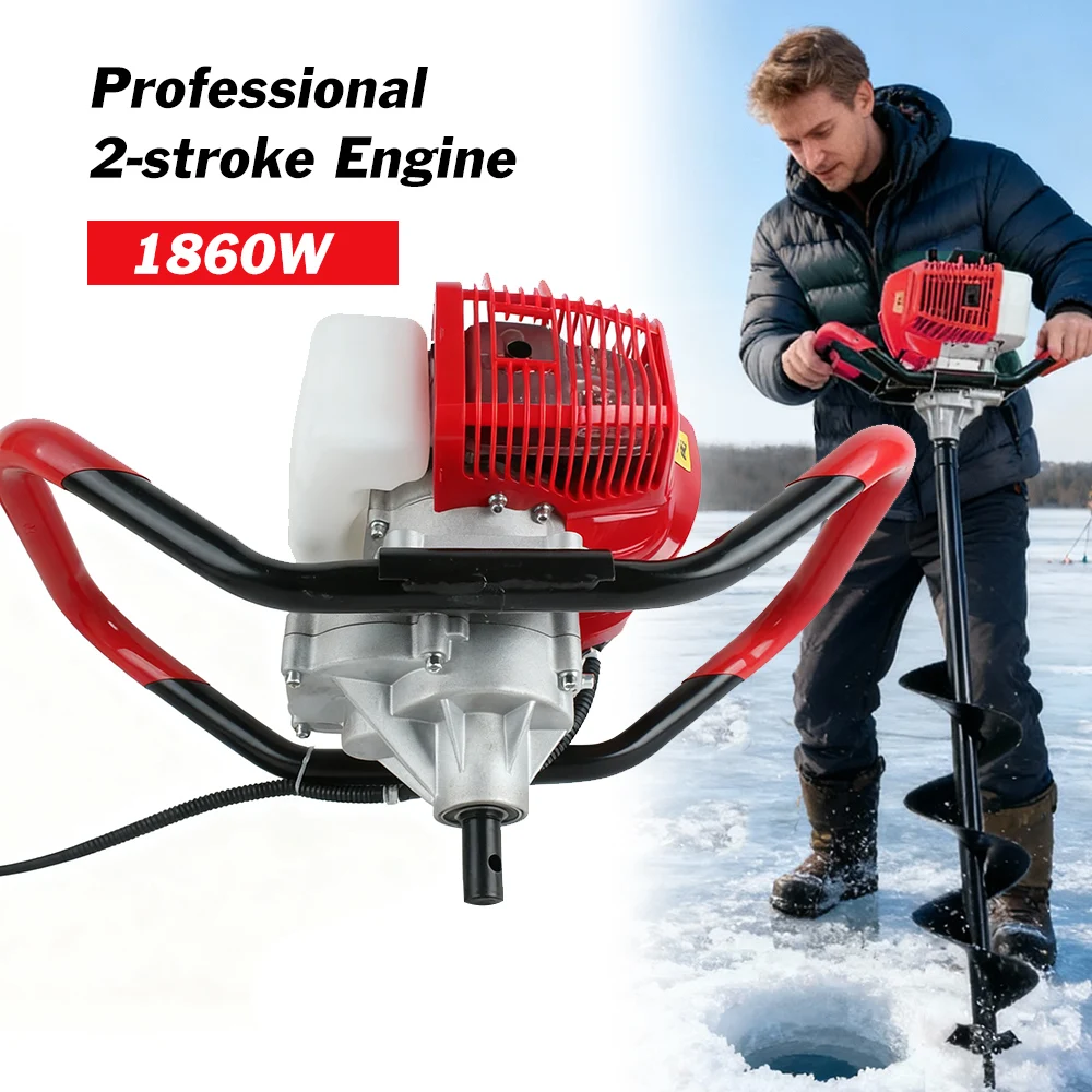 2 stroke Petrol Post Hole Digg - Post Hole Digger reseña y precio