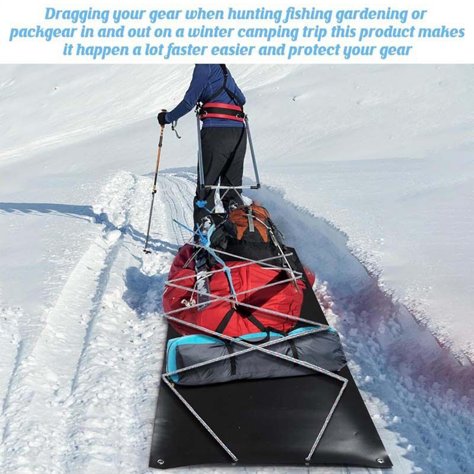 Game Drag Sled Heavy Duty Game - Heavy Equipment Hauler reseña y precio