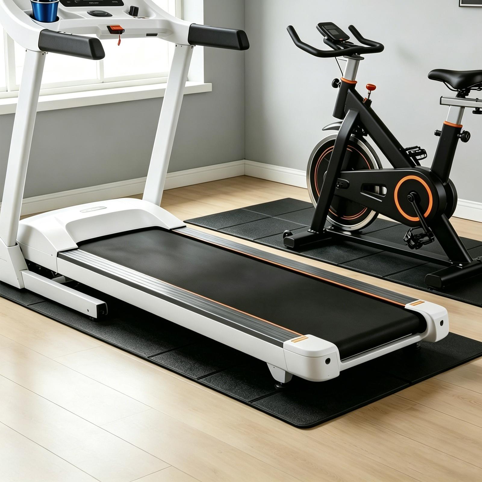 Under Treadmill Mat Heavy Duty - Heavy Equipment In reseña y precio