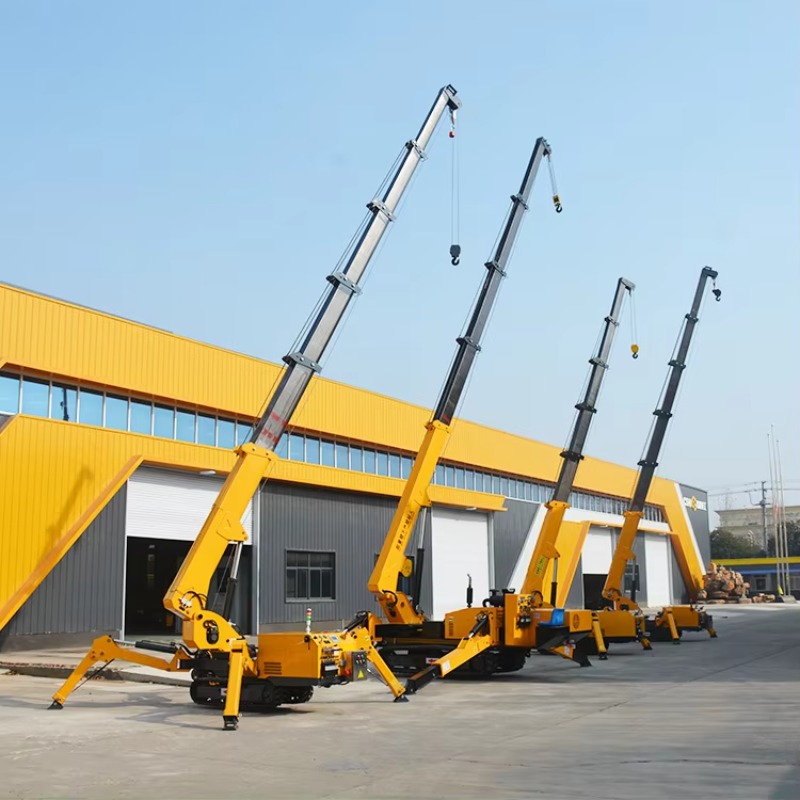 8T Hydraulic Spider Crane Heav - Heavy Equipment Lift reseña y precio