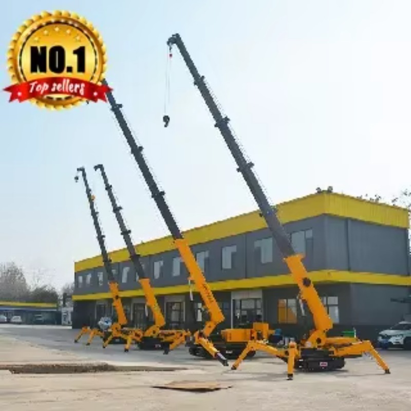 8T Hydraulic Spider Crane Heav - Heavy Equipment Lift reseña y precio