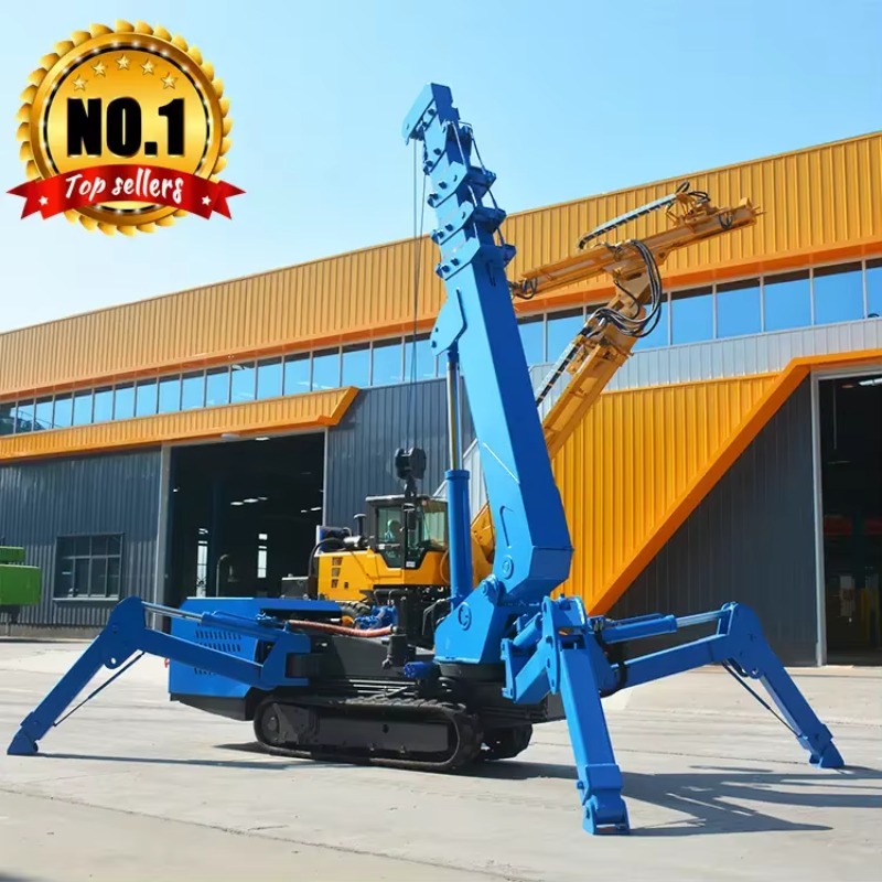 8T Hydraulic Spider Crane Heav - Heavy Equipment Lift reseña y precio