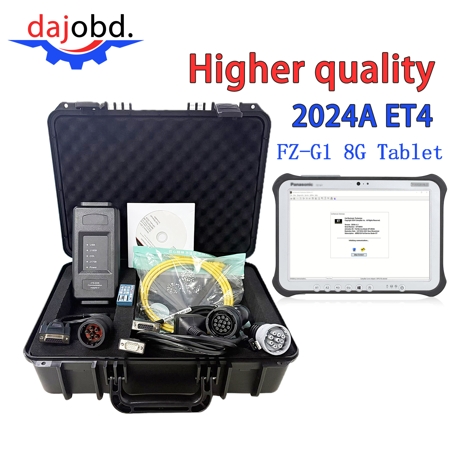 2025 New CAT ET4 Diagnostic Ki - Heavy Equipment Software reseña y precio